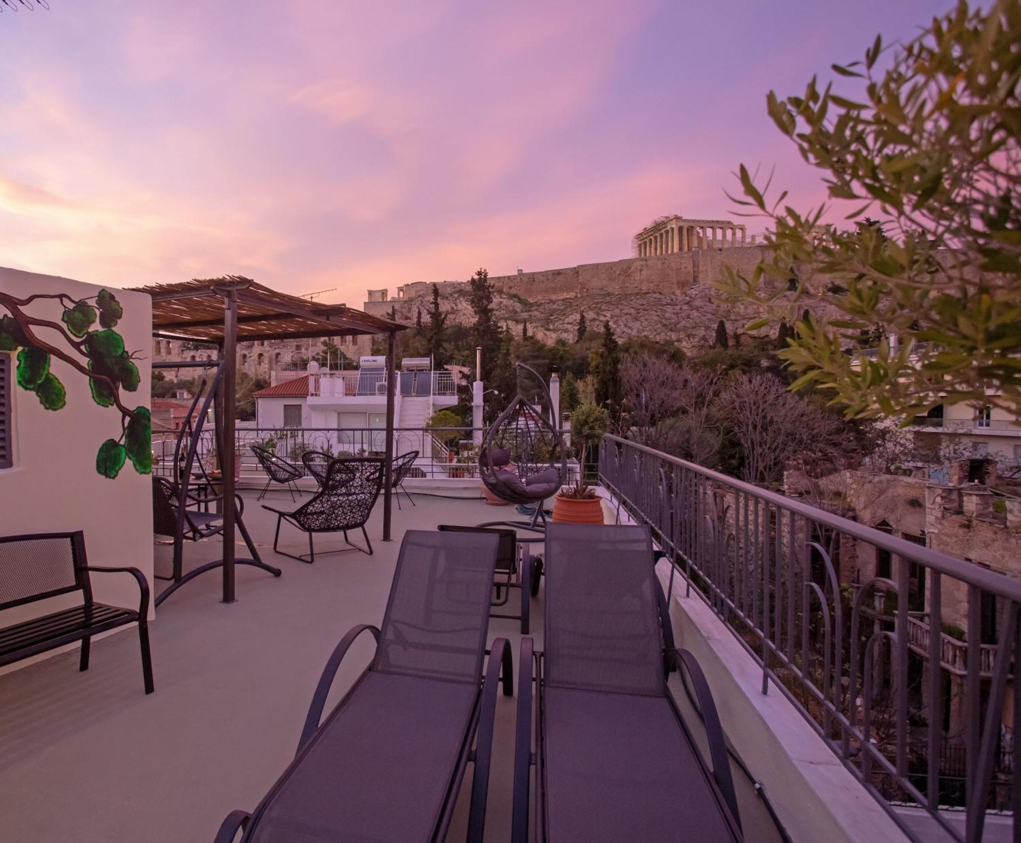 Ourania By Heloni Apartments Atenas Exterior foto